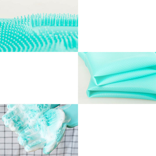 Silicone Dog Grooming Hair Gloves