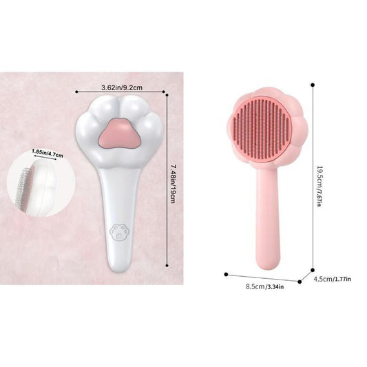 Paw Shaped Massage Hair Removal Comb