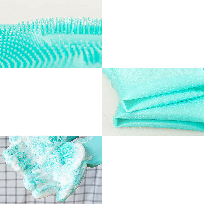 Silicone Dog Grooming Hair Gloves