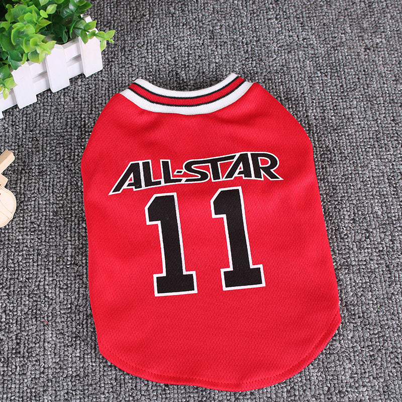 Hot World Cup Ball Dog Vest
