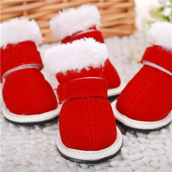Christmas Pet shoes