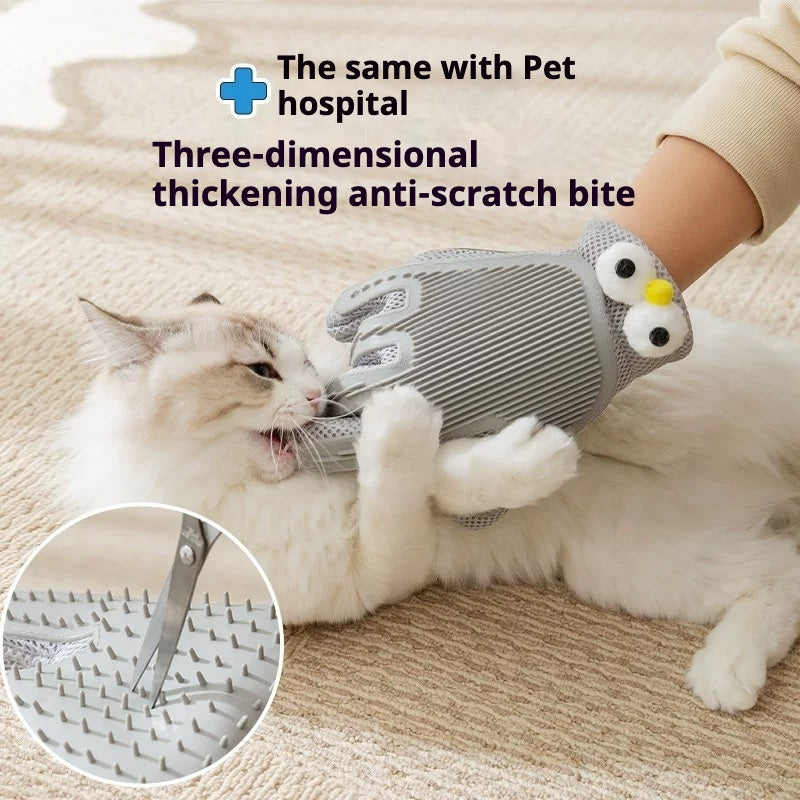 Silly Cat Grooming Gloves