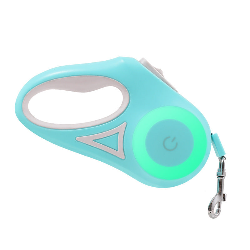 Retractable Leash And Dog Collar Spotlight Automatic
