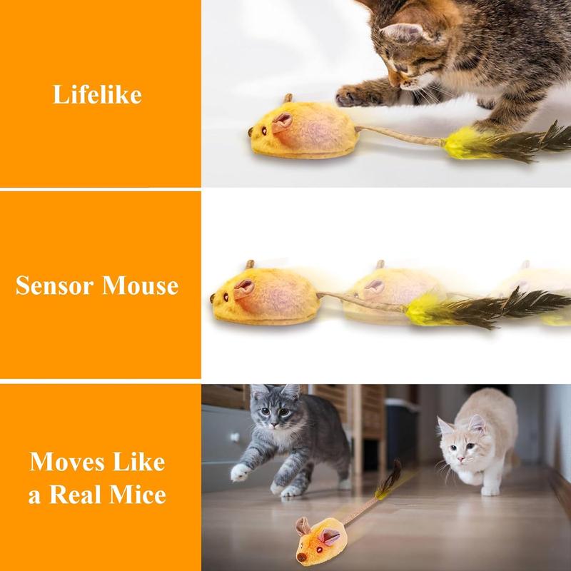 Interactive Cat Toy Mouse