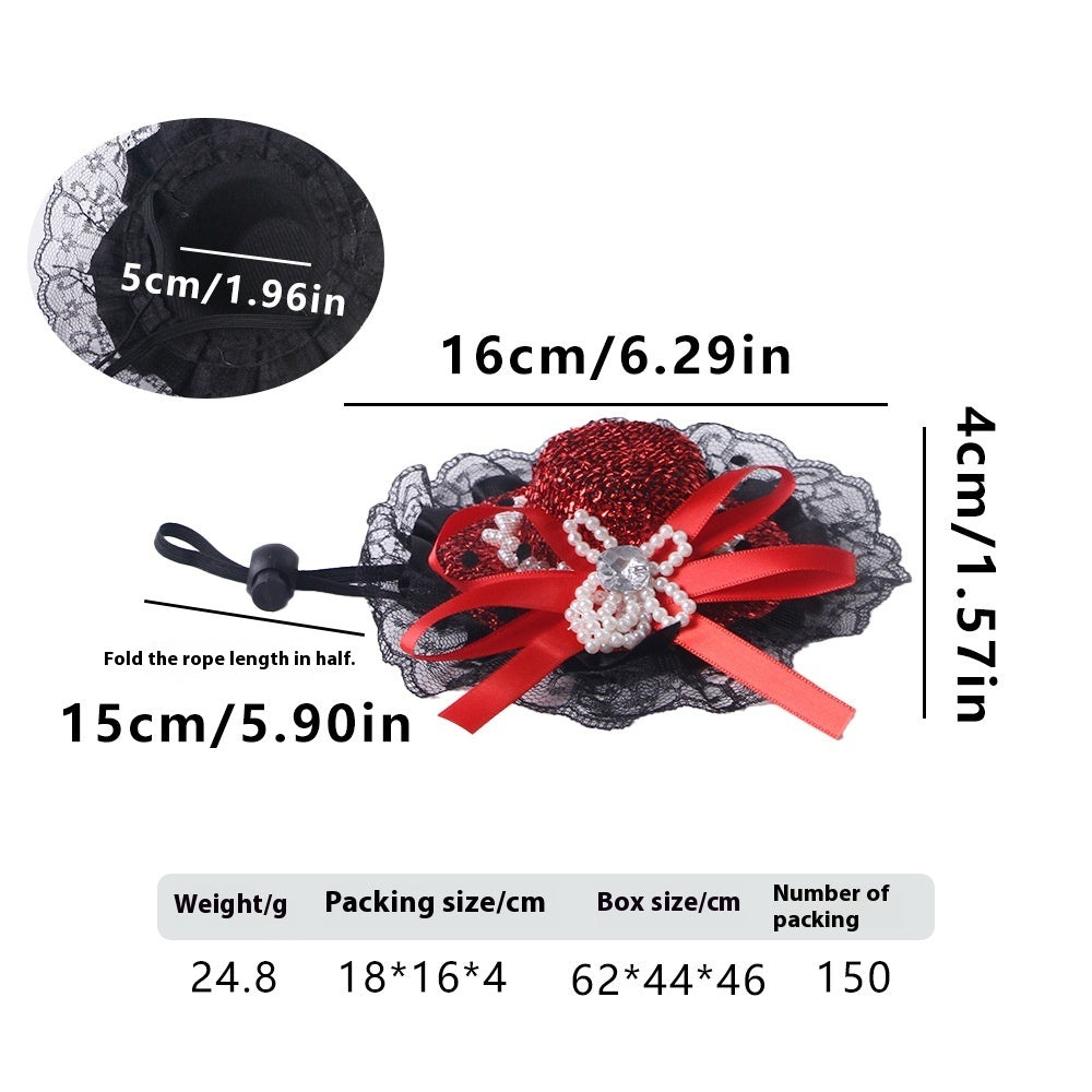 Pet Hat Dress Up Hair Accessories