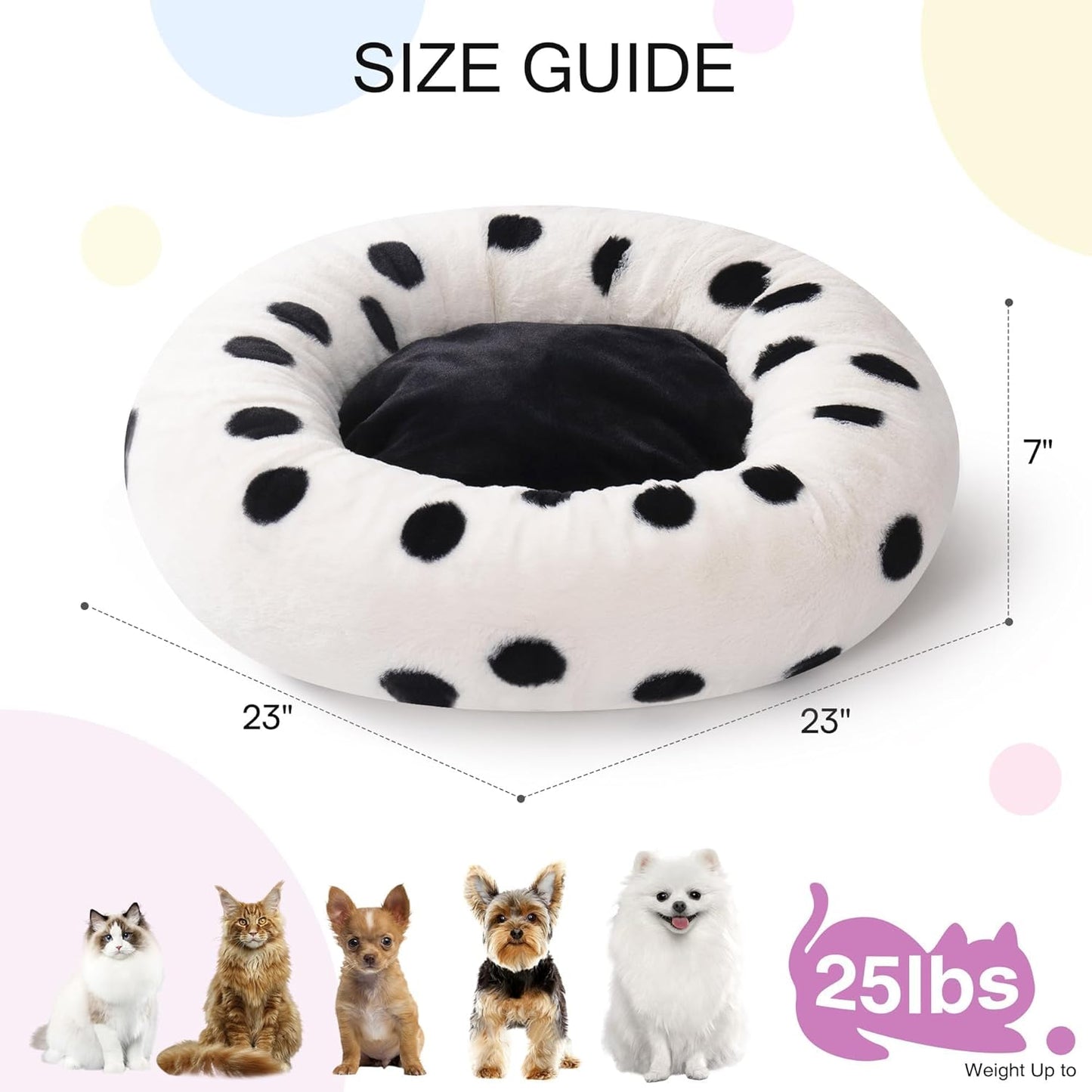 Donut Shaped Bed For Indoor Pets