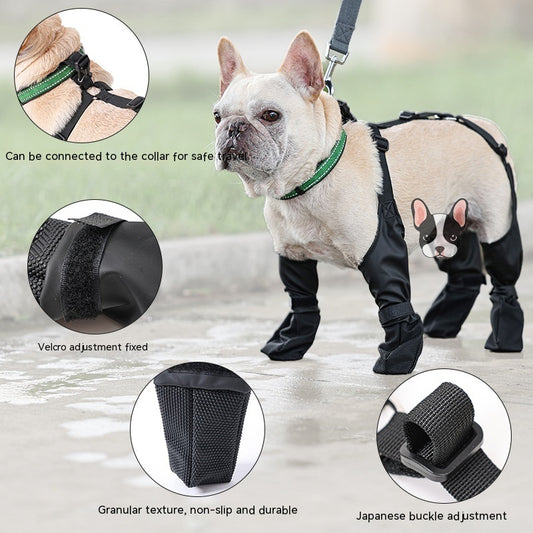 Adjustable Waterproof Dog Shoes
