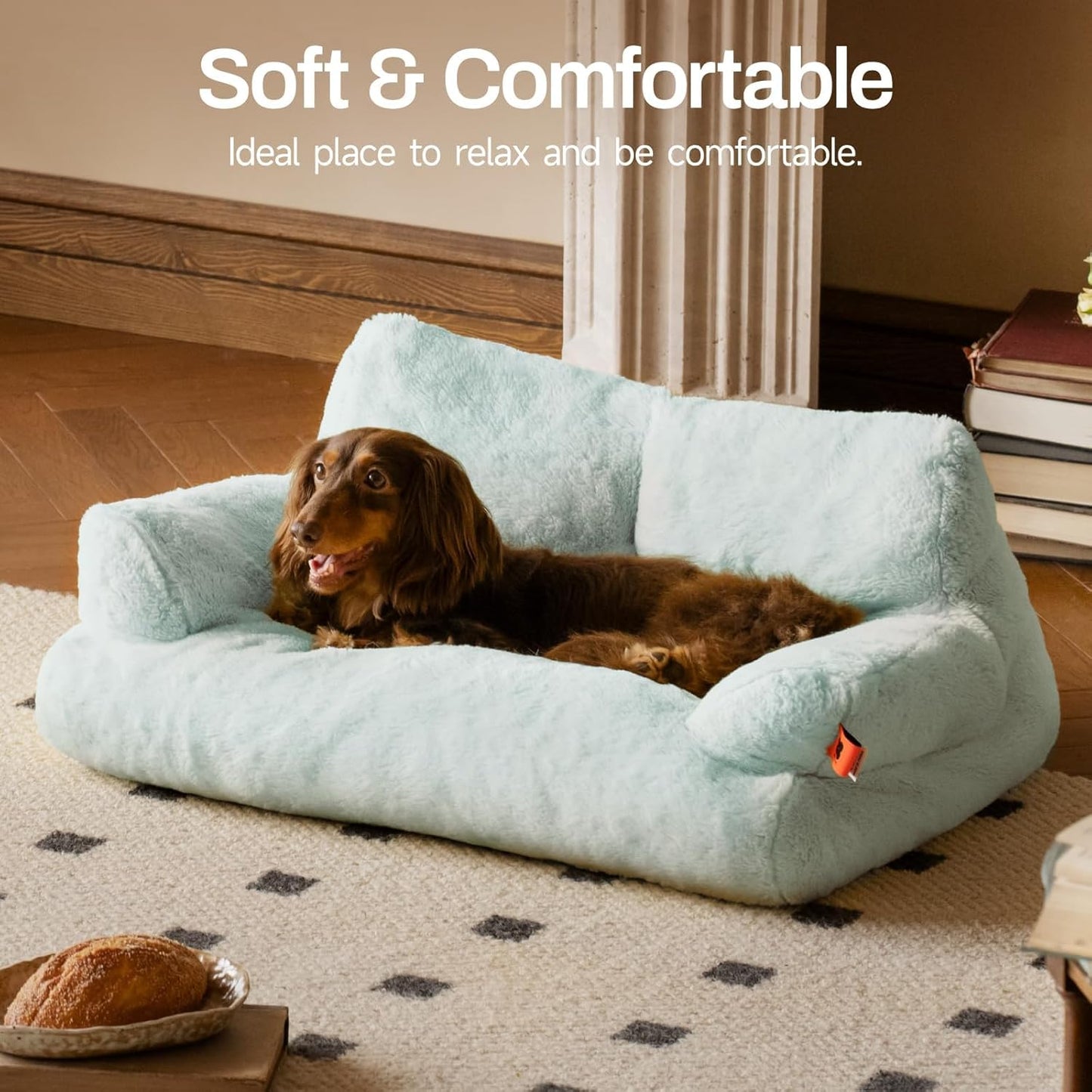 Plush Couch Bed For Indoor Pets