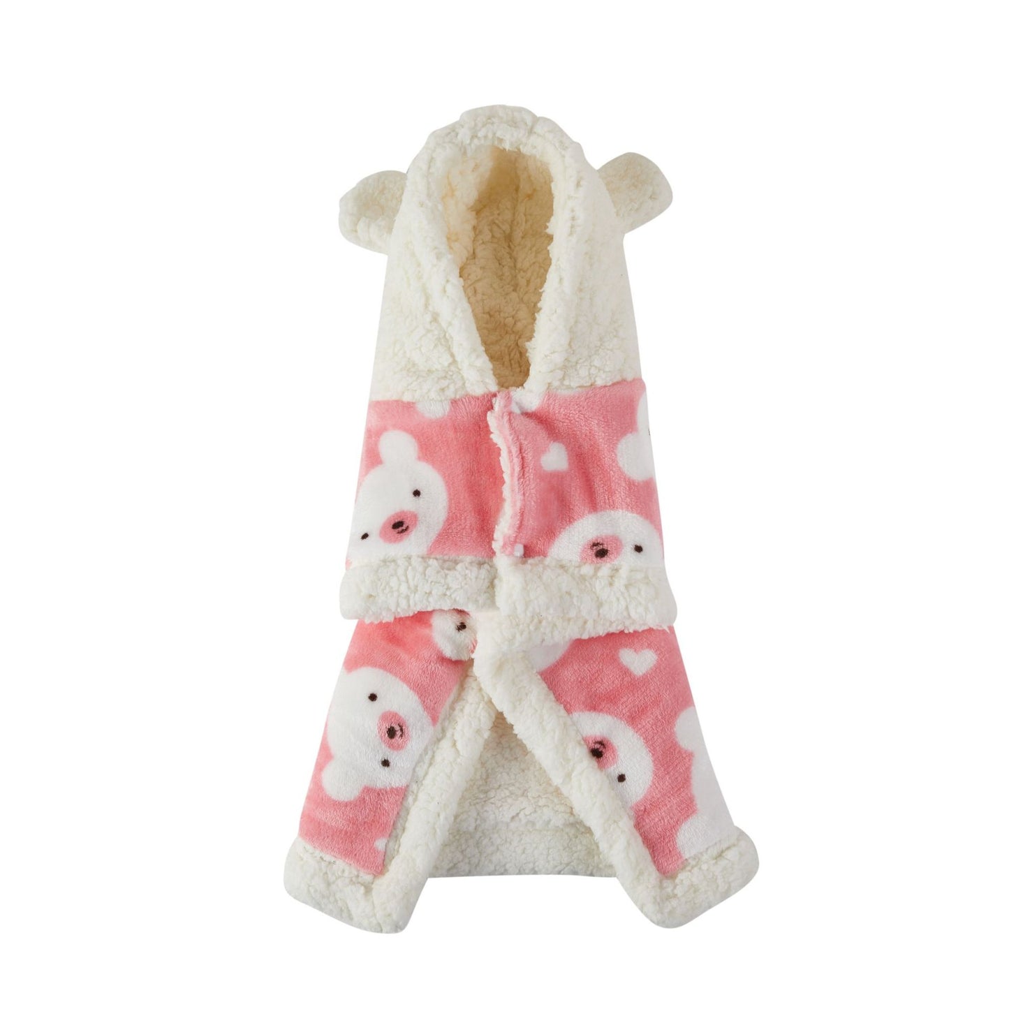 Pet Warm Thickened Hooded Pajama Flannel