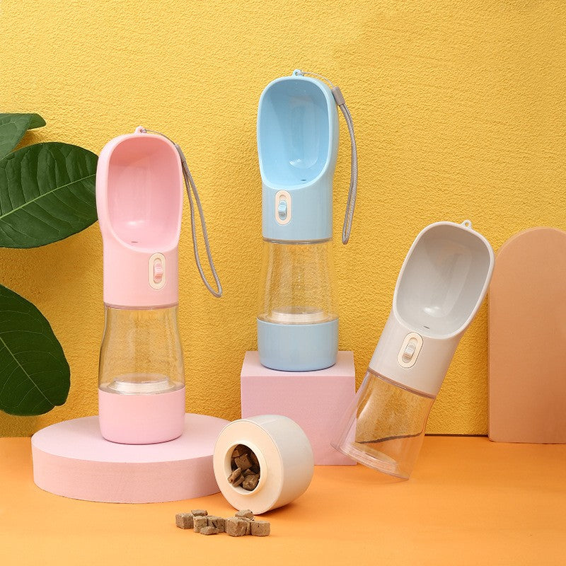Portable Pet Water And Food Bottle